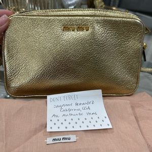 MIU MIU - camera bag